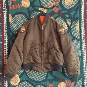 Vintage Cobb County GA Sheriff’s Department Bomber Jacket